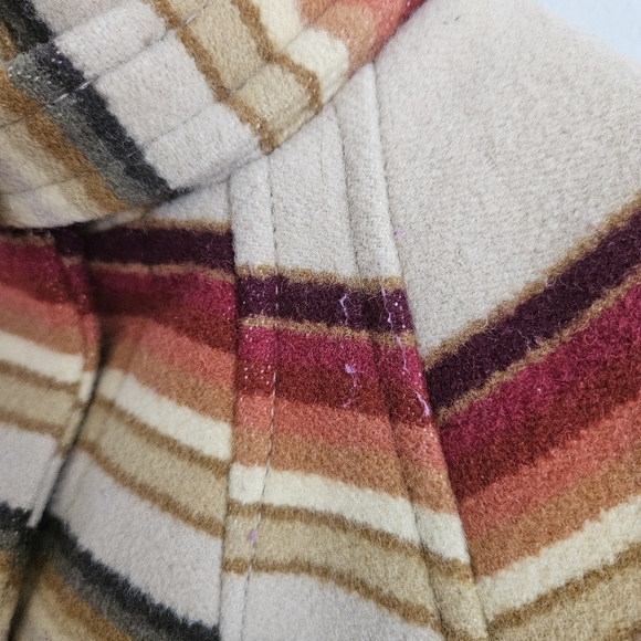Pendleton Camp Stripe Wool Toboggan Coat - Picture 8 of 15